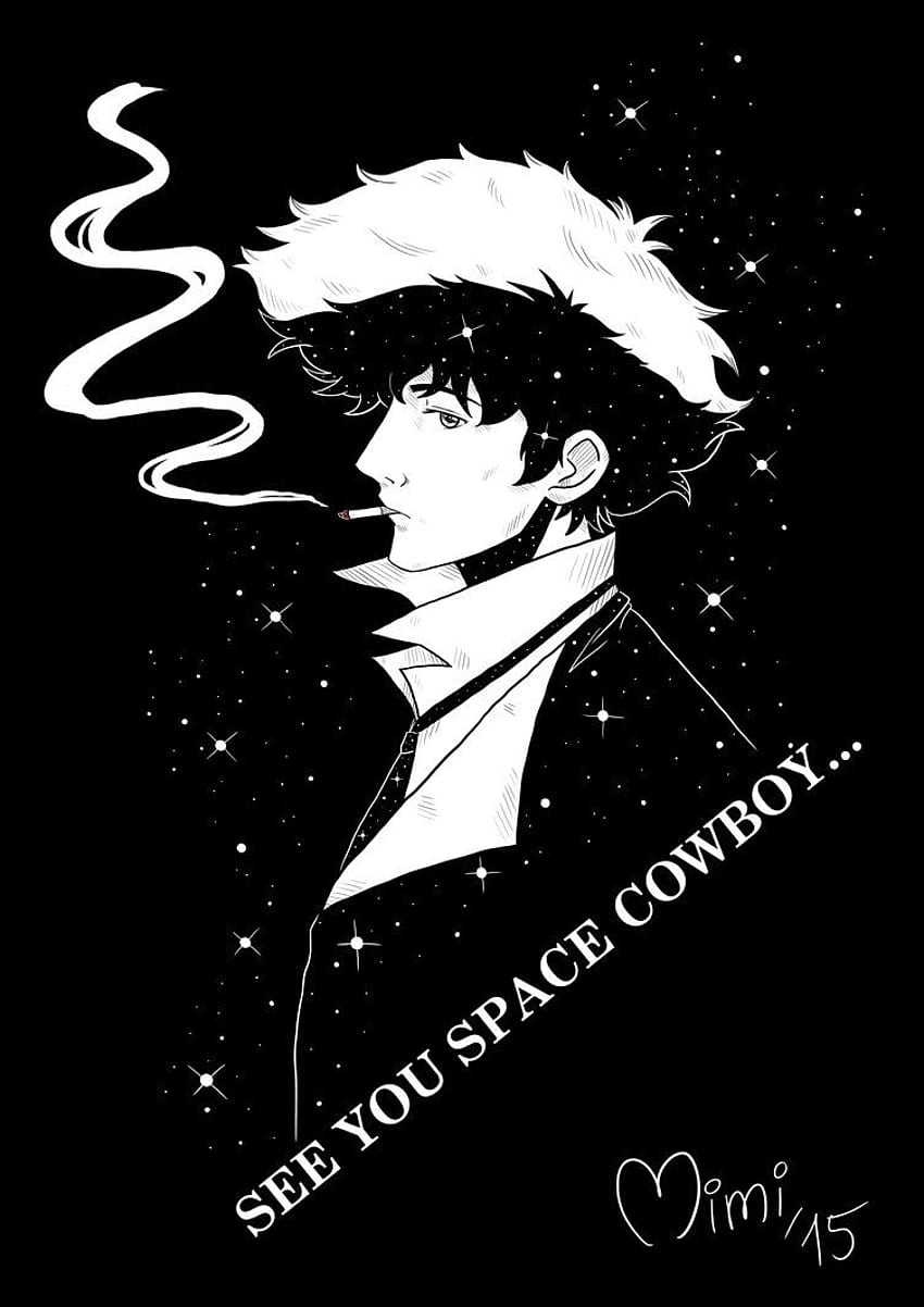 see you space cowboy HD phone wallpaper