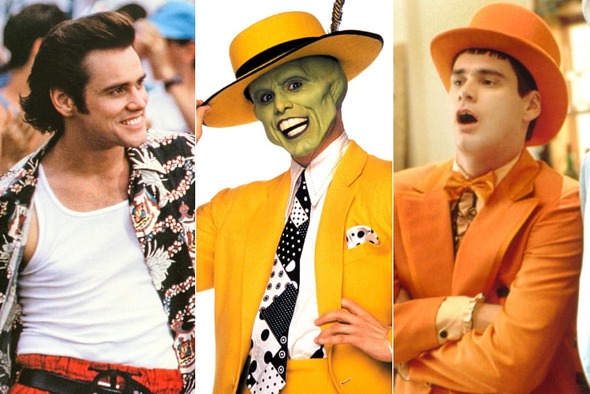 Epicki Jim Carrey 1994: Maska, Głupi i głupszy, Ace Ventura, Jim Carrey Ace Ventura Tapeta HD