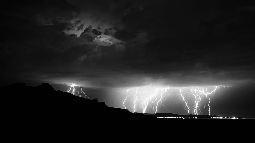 Thunderstorm, Dark Thunderstorm HD wallpaper