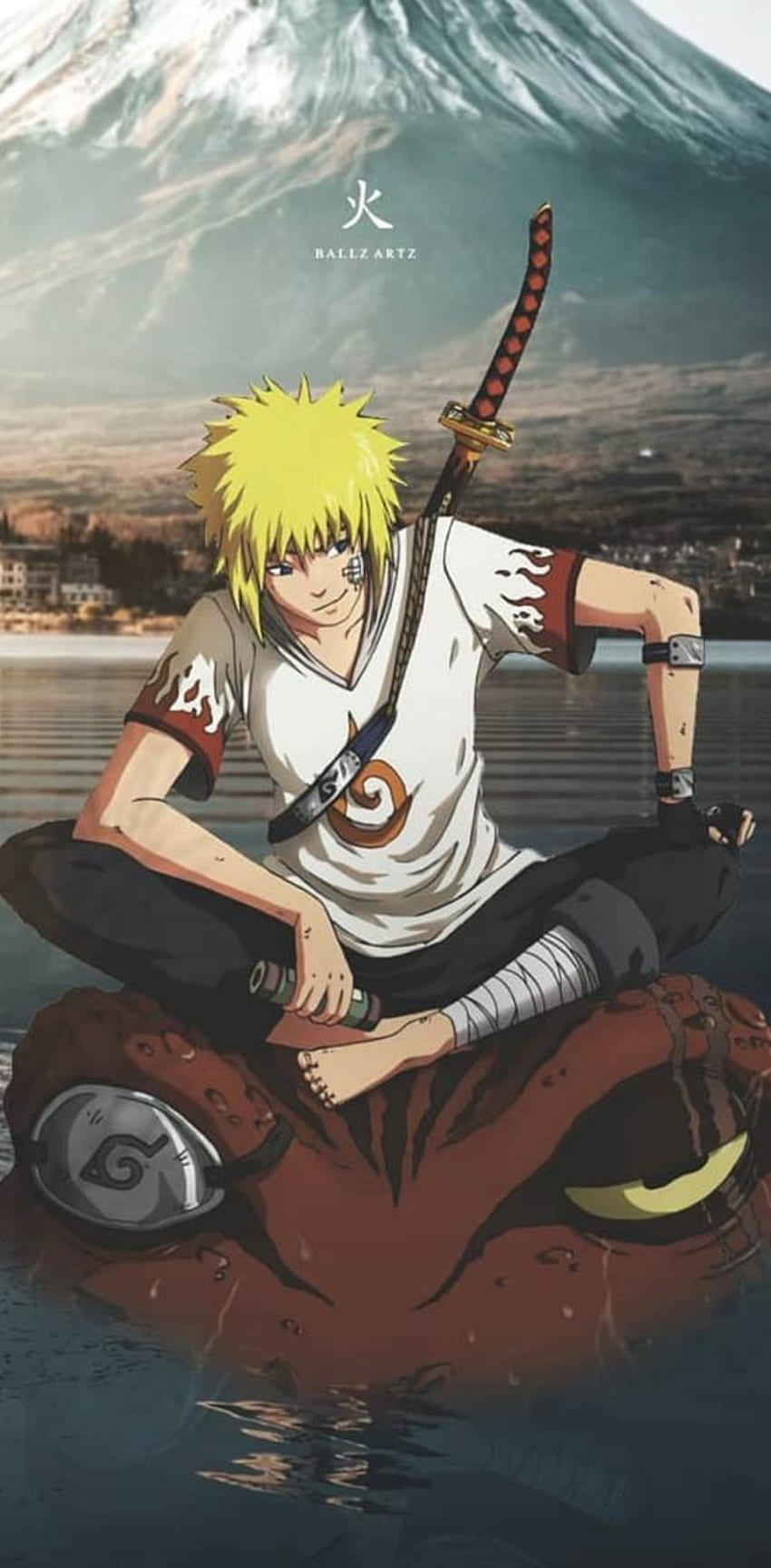 Naruto, Minato,Naruto Poster, 3D Poster, 3D Anime Picture