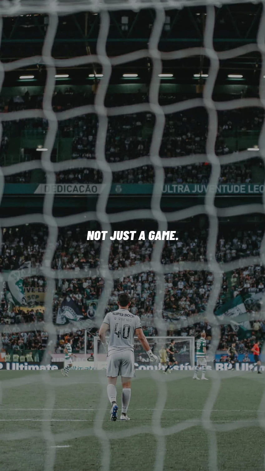 NOT JUST A GAME. Football , Soccer motivation, Real madrid football club, Aesthetic Soccer HD phone wallpaper
