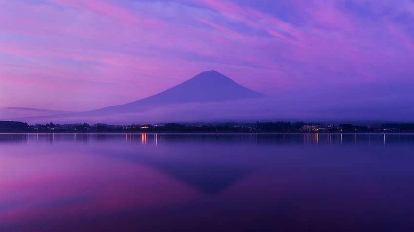 Honshu-Tag: Honshu-Vulkan-Herbst-Japan-Fuji-Landschaft, japanische schöne Natur HD-Hintergrundbild