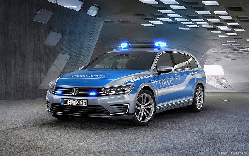2015 Volkswagen Passat GTE Coche de policía alemán [] para su, móvil y tableta. Explora Coche de policía. Aplicación de la ley , Policía y , Policía , Automóviles alemanes fondo de pantalla