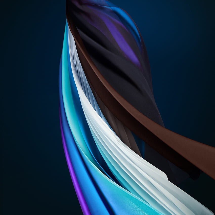 iPhone SE edição 2020, Azul Original 4 Papel de parede de celular HD