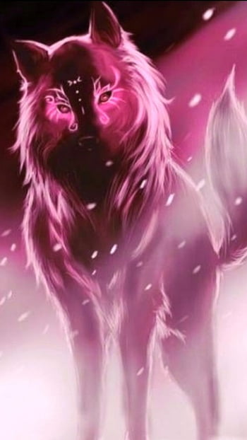 Pink Wolf GIF - Pink Wolf Ears - Discover & Share GIFs