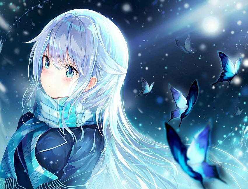 Anime Winter Girl