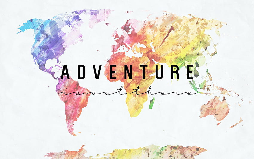 Mantra Monday // Adventure Is Out There. Travel , Create your own adventure, background quote HD wallpaper
