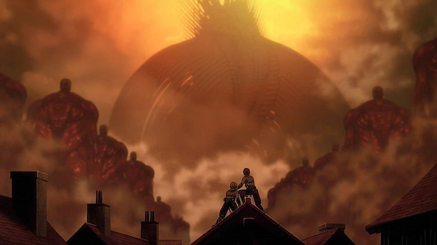 Attack on Titan Episode 80: Eren begins the Rumbling, Attack On Titan Rumbling HD wallpaper