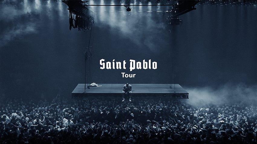 Made a for the Saint Pablo Tour: Kanye, Kanye West Concert HD wallpaper