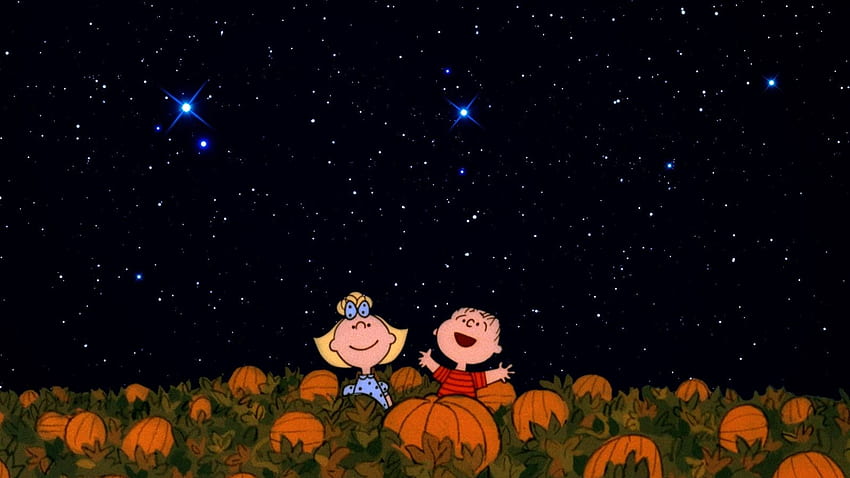 Peanuts Halloween, Acción de gracias de Charlie Brown fondo de pantalla