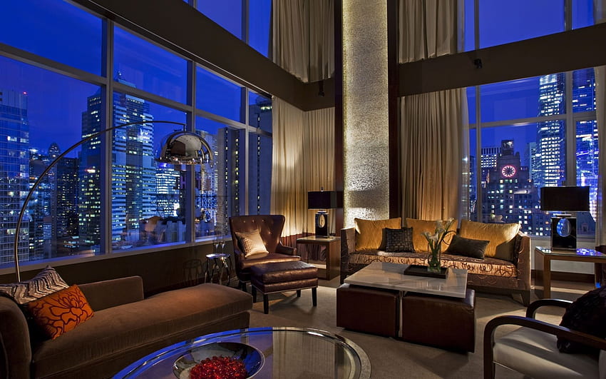 screensaver for room. Luxury penthouse, Apartment HD wallpaper