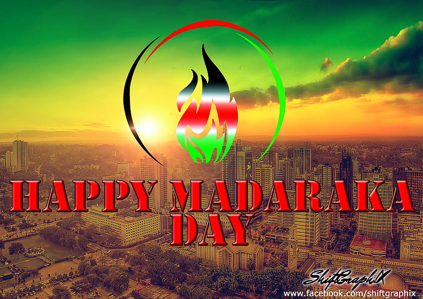 Created 1 6 16. Marking The Day Kenya Got Her Independence. To All With A Soft Spot For Kenya, Happy Madaraka Day!. Drawing Quotes, Neon Signs, Poster, Kenya City HD wallpaper