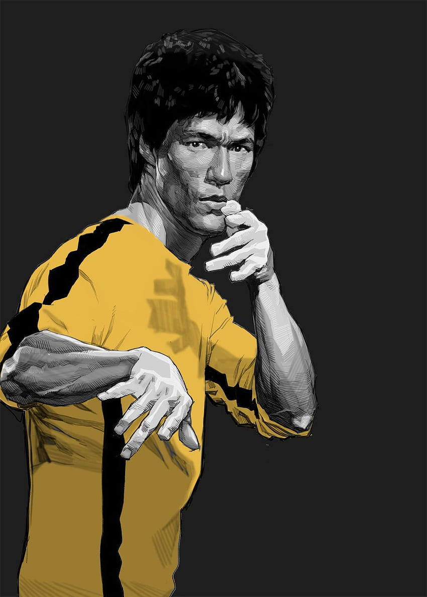 Bruce Lee HD-Handy-Hintergrundbild