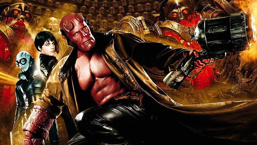 Hellboy II: The Golden Army (2022) movie HD wallpaper