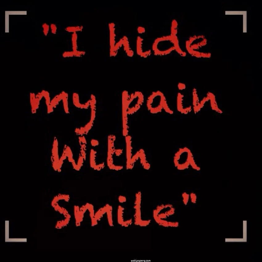Sad quotes about pain and life - iPhone saying HD phone wallpaper