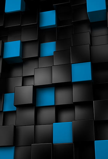 vn22-cube-dark-blue-abstract-pattern-wallpaper