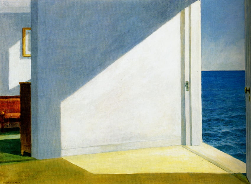 untuk tema: Edward Hopper, latar belakang, Edward Hopper Nighthawks Wallpaper HD