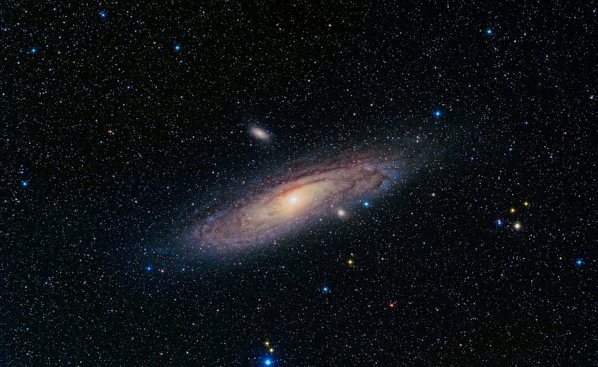Andromeda, bintang, planet, galaksi Wallpaper HD