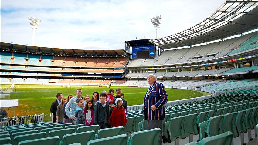 Melbourne Cricket Ground, Tour, Melbourne, Victoria, Australien HD-Hintergrundbild