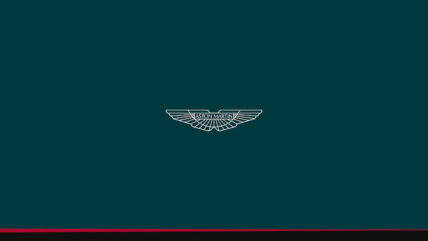 Aston Martin Minimalism Logo Einfacher Hintergrund - Auflösung:, Minimalistisches Logo HD-Hintergrundbild