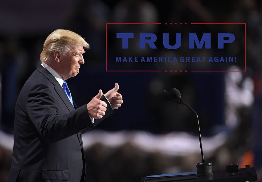 Donald Trump (Make America Great Again) - Donald Trump Fan Art HD wallpaper
