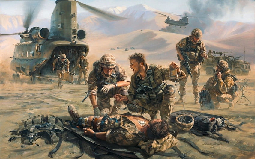Combat Medic HD wallpaper