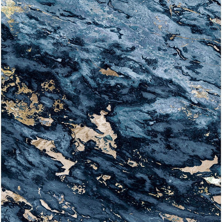 Blue and Gold Marble, Purple and Blue Marble HD phone wallpaper