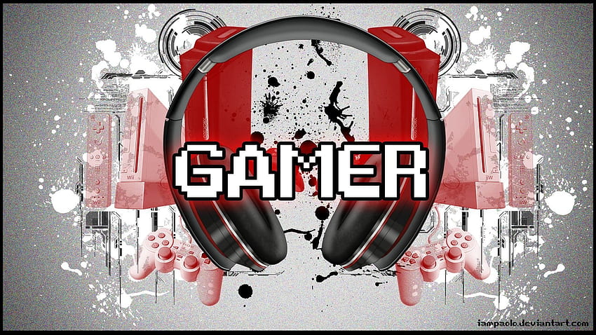 Spieler . Cooler Gamer, Gamer und weiblicher Gamer, Gaming-Profil HD-Hintergrundbild