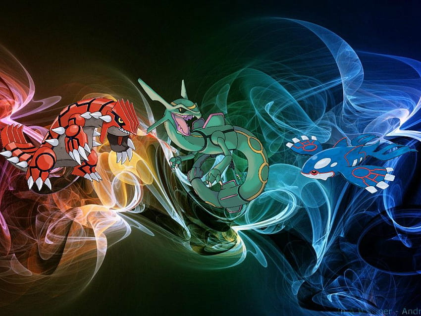 Mega Pokémon Lendário, Pokémon Lendário Brilhante papel de parede HD