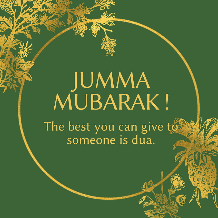 Amazing Jumma Mubarak Quotes, Status, , Messages ! HD phone wallpaper
