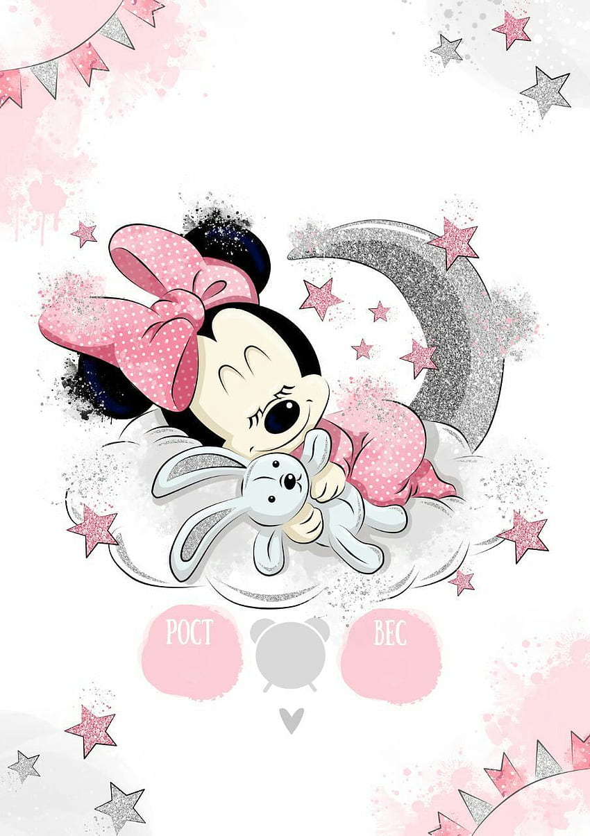 Bayi Minnie, Bayi Mickey Mouse wallpaper ponsel HD