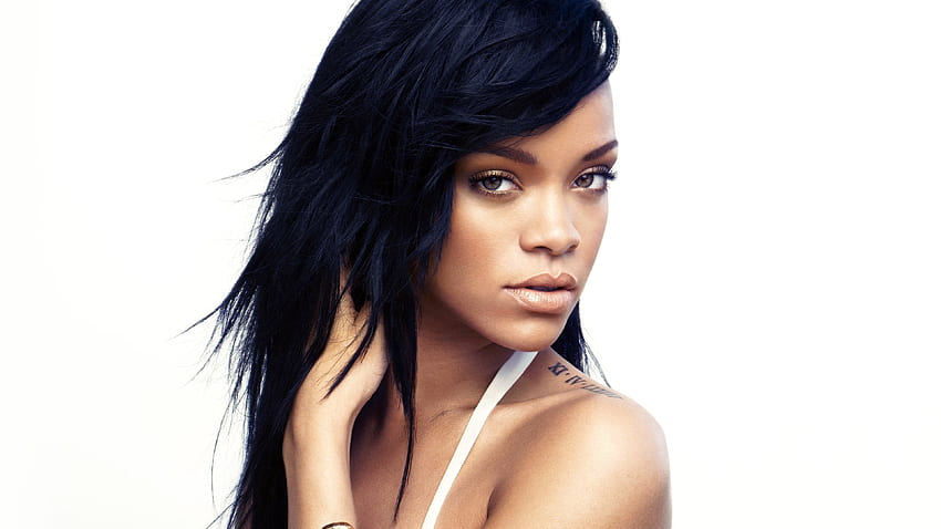Rihanna, ünlü, dövme HD duvar kağıdı