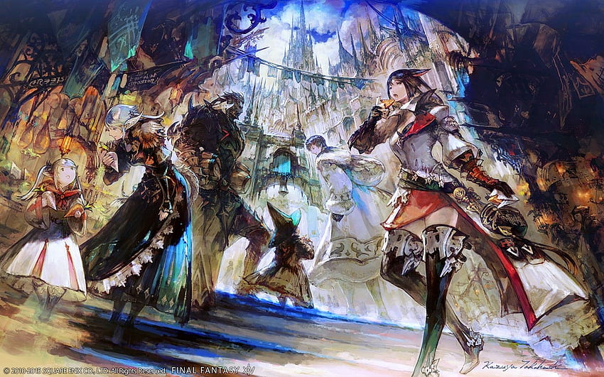 FFXIV Resmi & Penggemar: ffxiv, Final Fantasy 14 Wallpaper HD