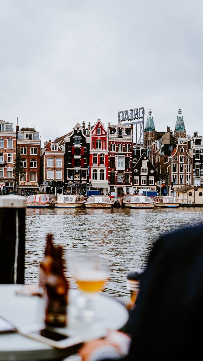 iPhone-Amsterdam. Tulip & Perjalanan, Musim Semi Amsterdam wallpaper ponsel HD
