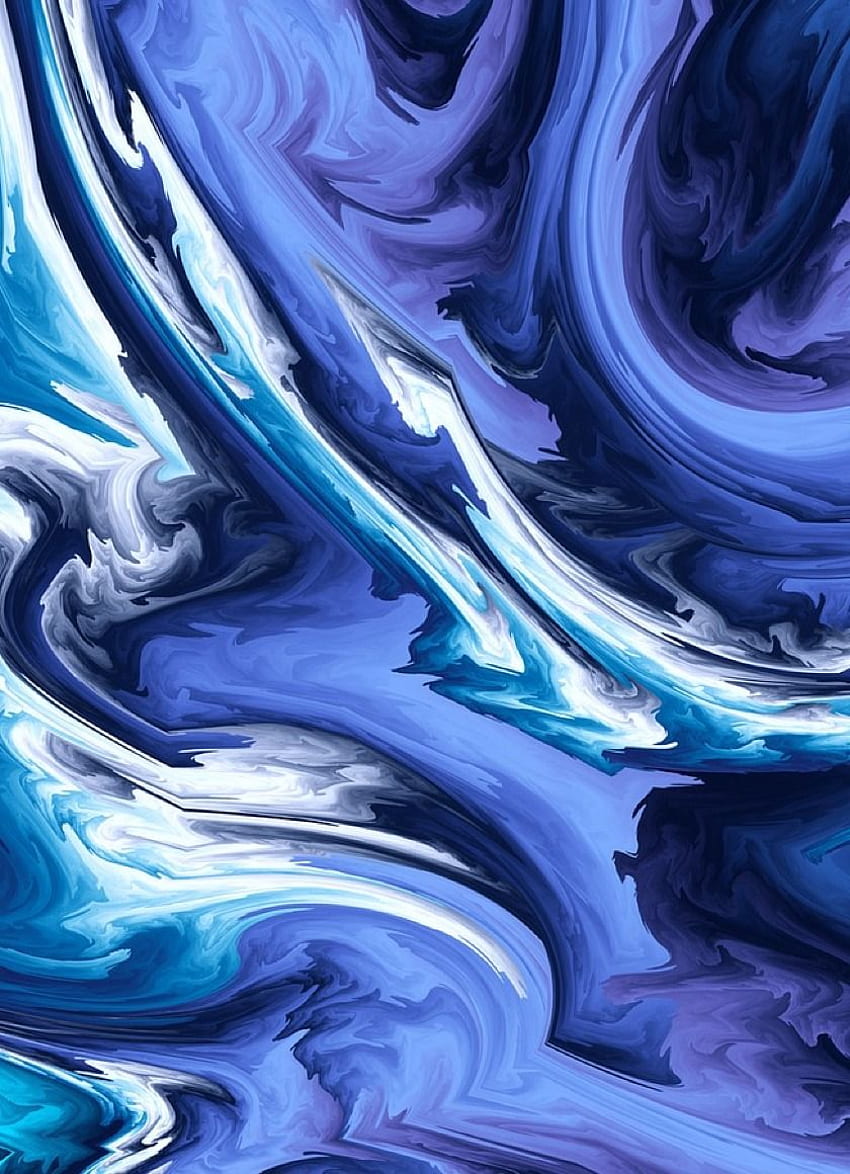 Blue Agate Artwork Resolution HD phone wallpaper