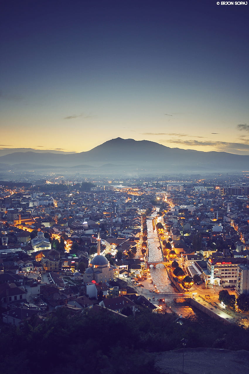 Gece Prizren. Schöne orte, Hintergrund ı, Arnavutluk HD telefon duvar kağıdı