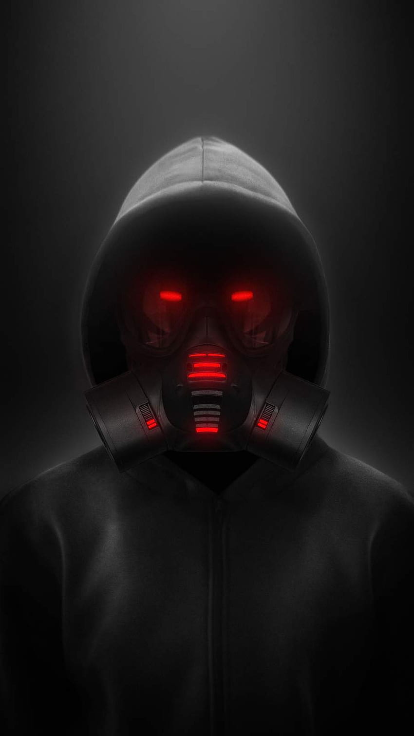 Gas Mask Hoodie Guy - IPhone : iPhone , Anime Boy with Gas Mask HD phone wallpaper
