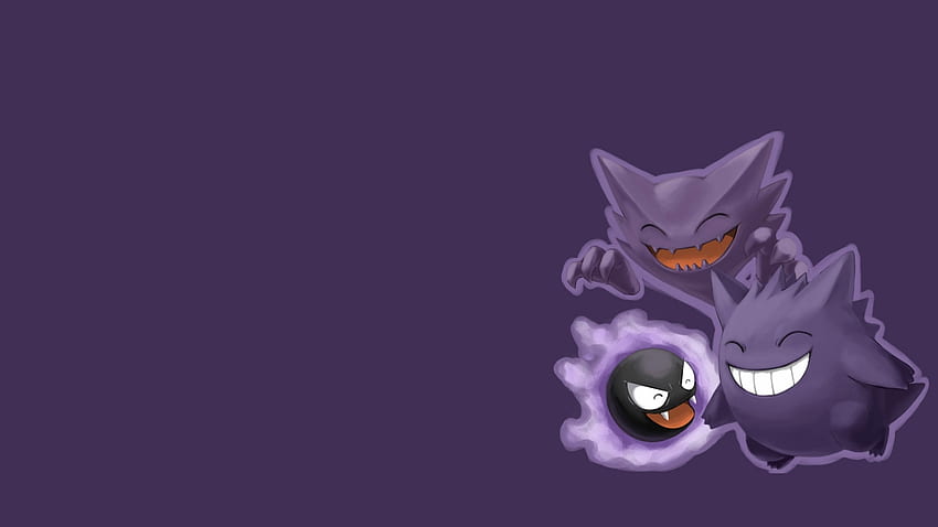 Resolução de 1440P do Pokémon fantasma, desenho animado, e plano de fundo, Pokémon fantasma fofo papel de parede HD