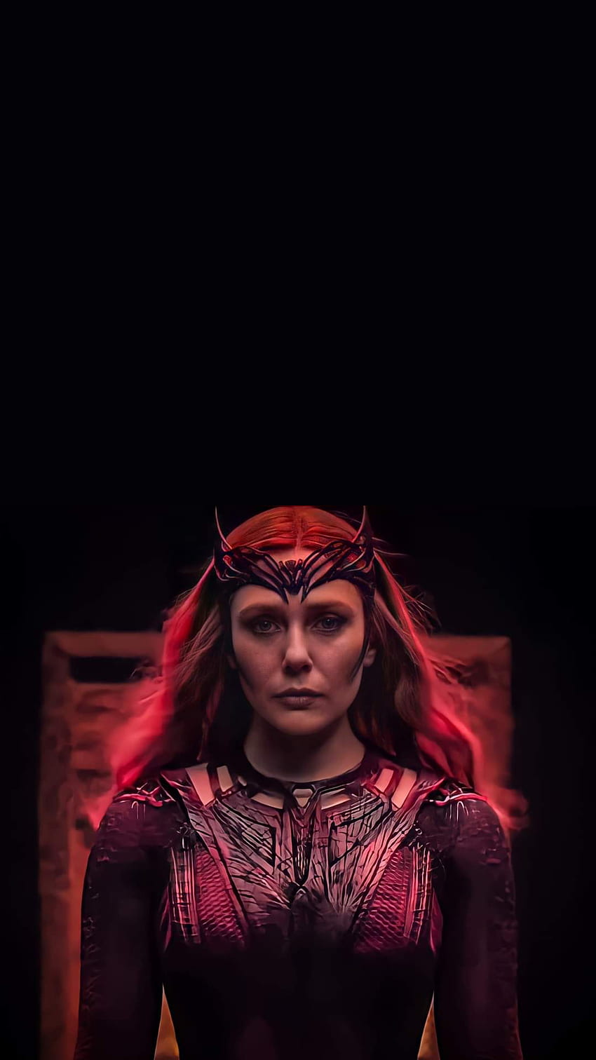 Download wallpaper 840x1336 the scarlet witch wanda vision 2021 fan art  iphone 5 iphone 5s iphone 5c ipod touch 840x1336 hd background 26969