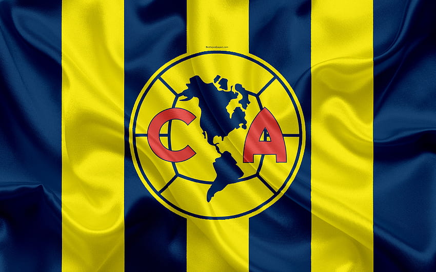 Club America, logo, football, mexican HD wallpaper