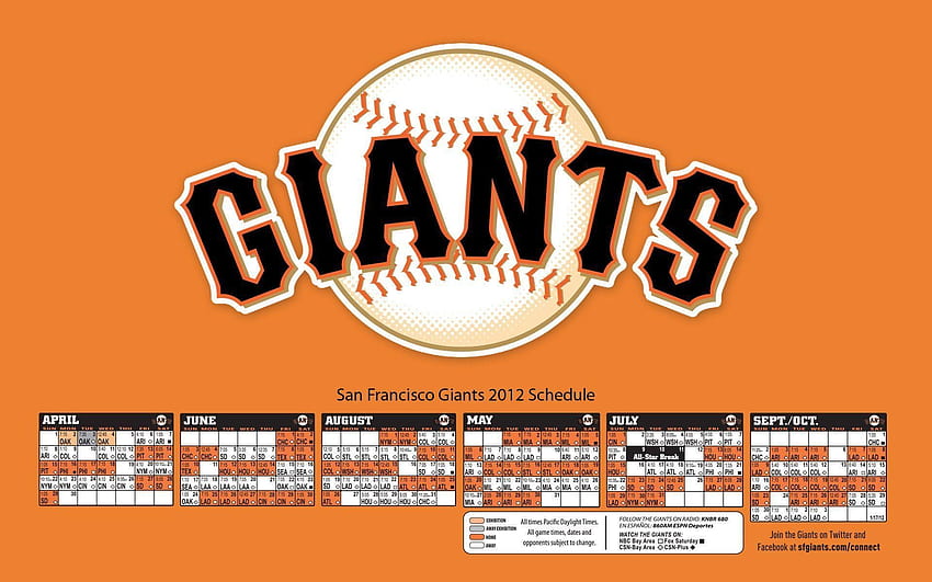 San Francisco Giants Schedule