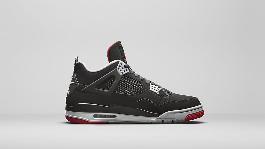 Air Jordan 4 Bred Official and Release Date, Nike Sneakers HD wallpaper ...