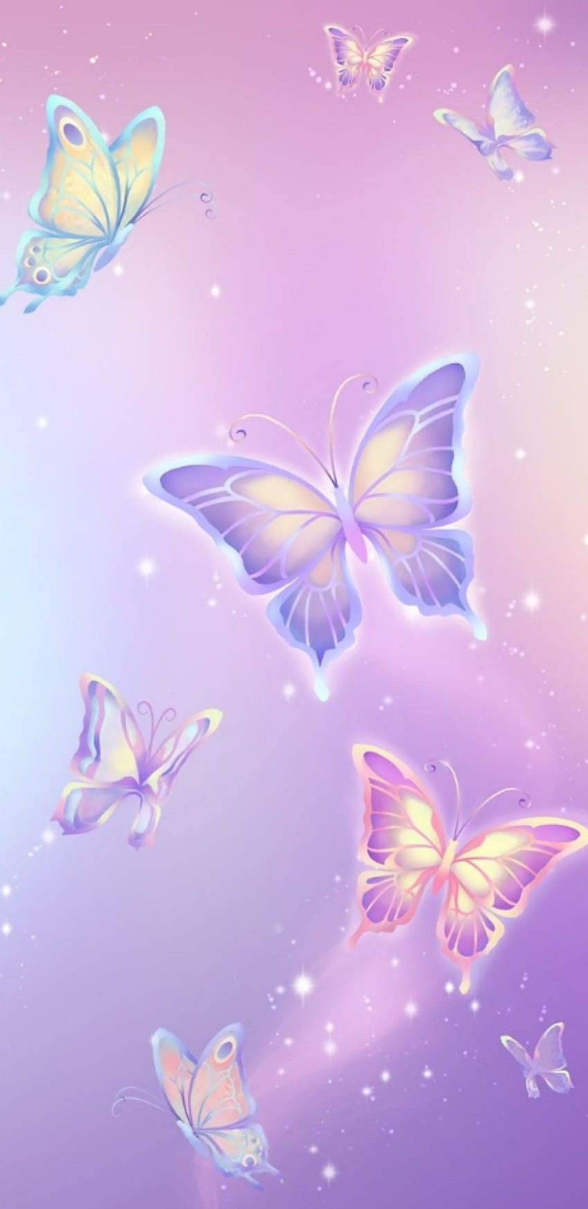 Pastel Butterfly Wallpaper  JPG  Templatenet