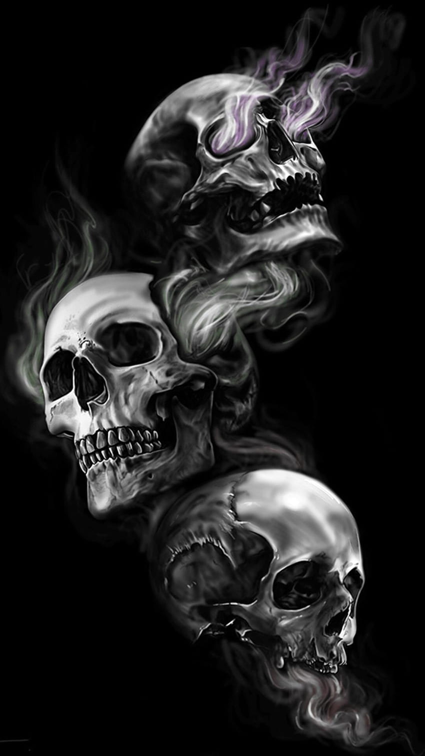 Demon Skull Devil Inside Me by Kinse Graphics on Dribbble