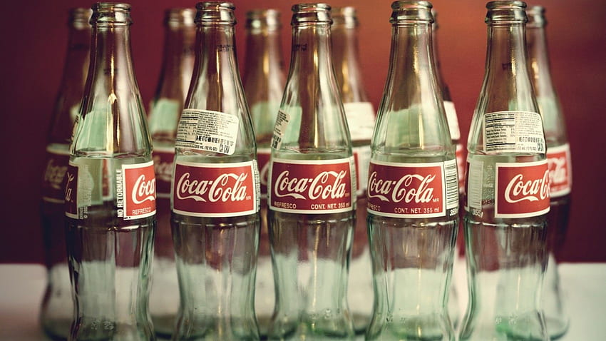 Coca Cola Bottles HD wallpaper