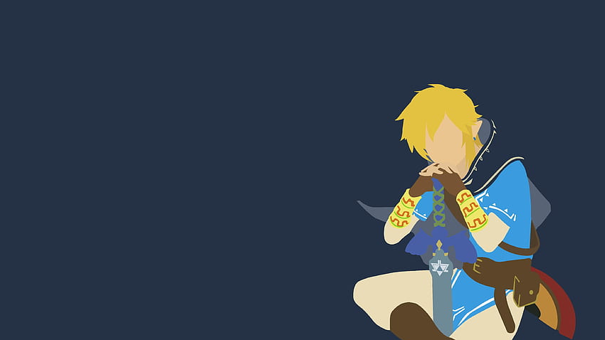 I made a botW wallpaper (inspired by LoL's Legends never die