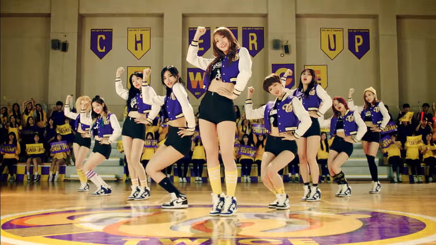 TWICE ustanawia nowy rekord liczbą wyświetleń MV „Cheer Up”. Tapeta HD
