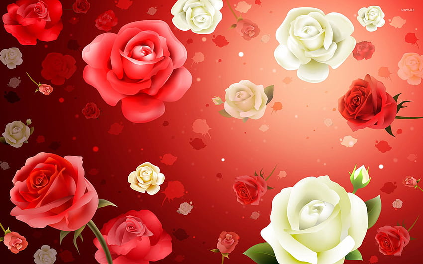 HD red rose anime wallpapers | Peakpx