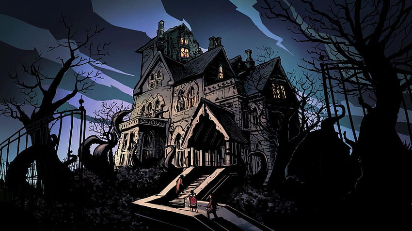 Horror , Scary Haunted House HD wallpaper