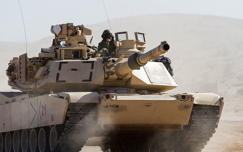 M1 Abrams, tank tempur utama Amerika, AS, Pertempuran Modern Amerika Wallpaper HD